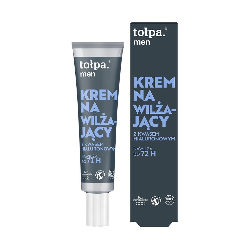 Tołpa. Men krem nawilżający z kwasem hialuronowym, 40 ml