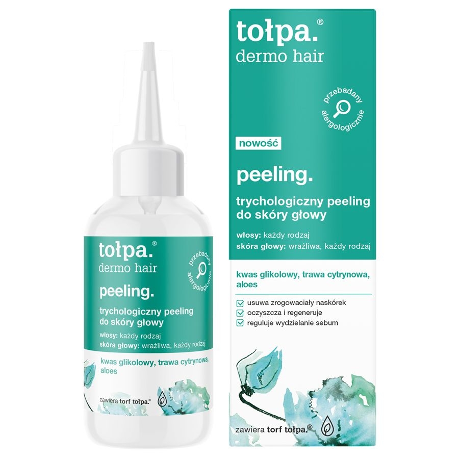 Tołpa. Peeling. Trychologiczny peeling do skóry głowy, 100 ml