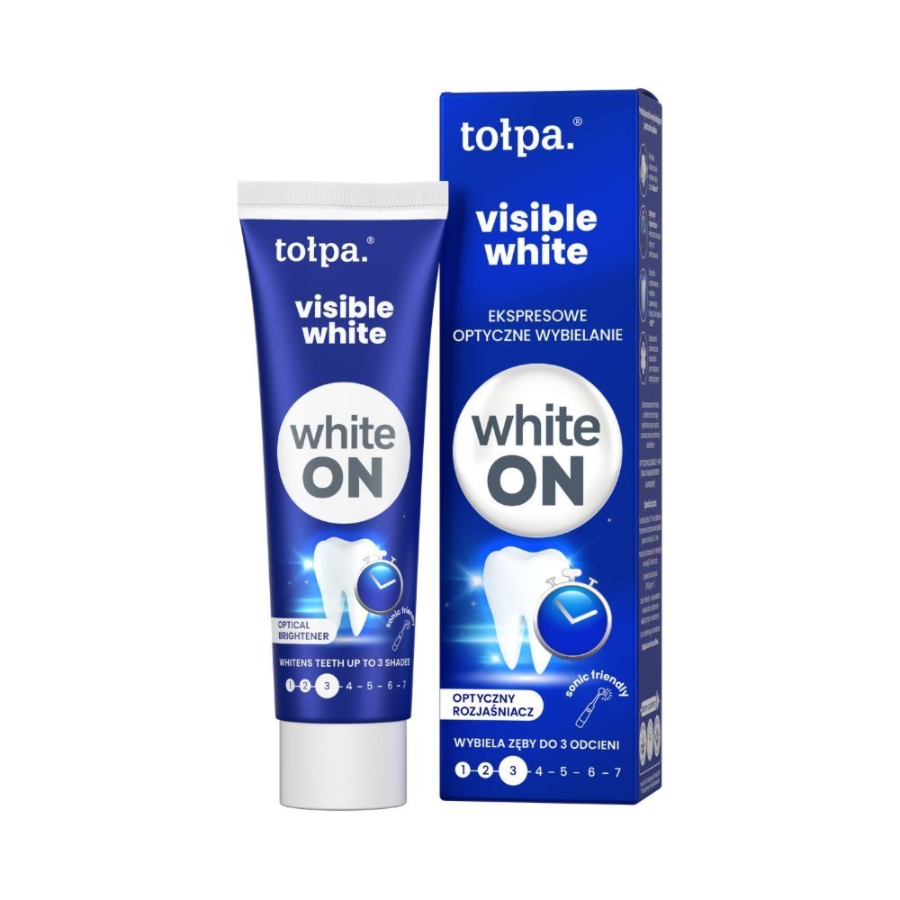 Tołpa. Visible white pasta do zębów, 75 ml