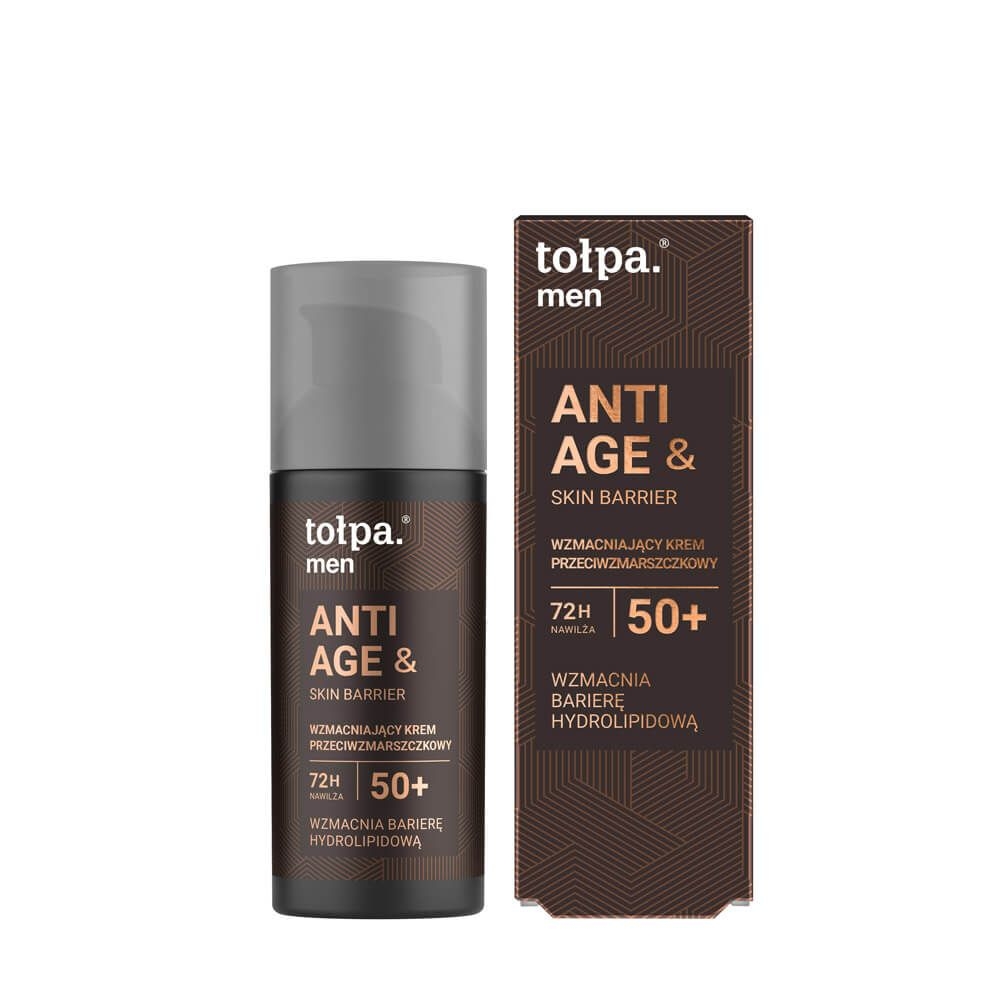 Tołpa. Anti age & skin barrier wzmacniający krem przeciwzmarszczkowy 50+, 50 ml
