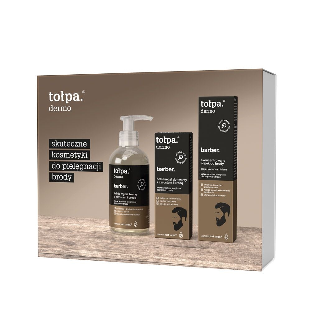 Tołpa. Barber. Zestaw tołpa dermo barber