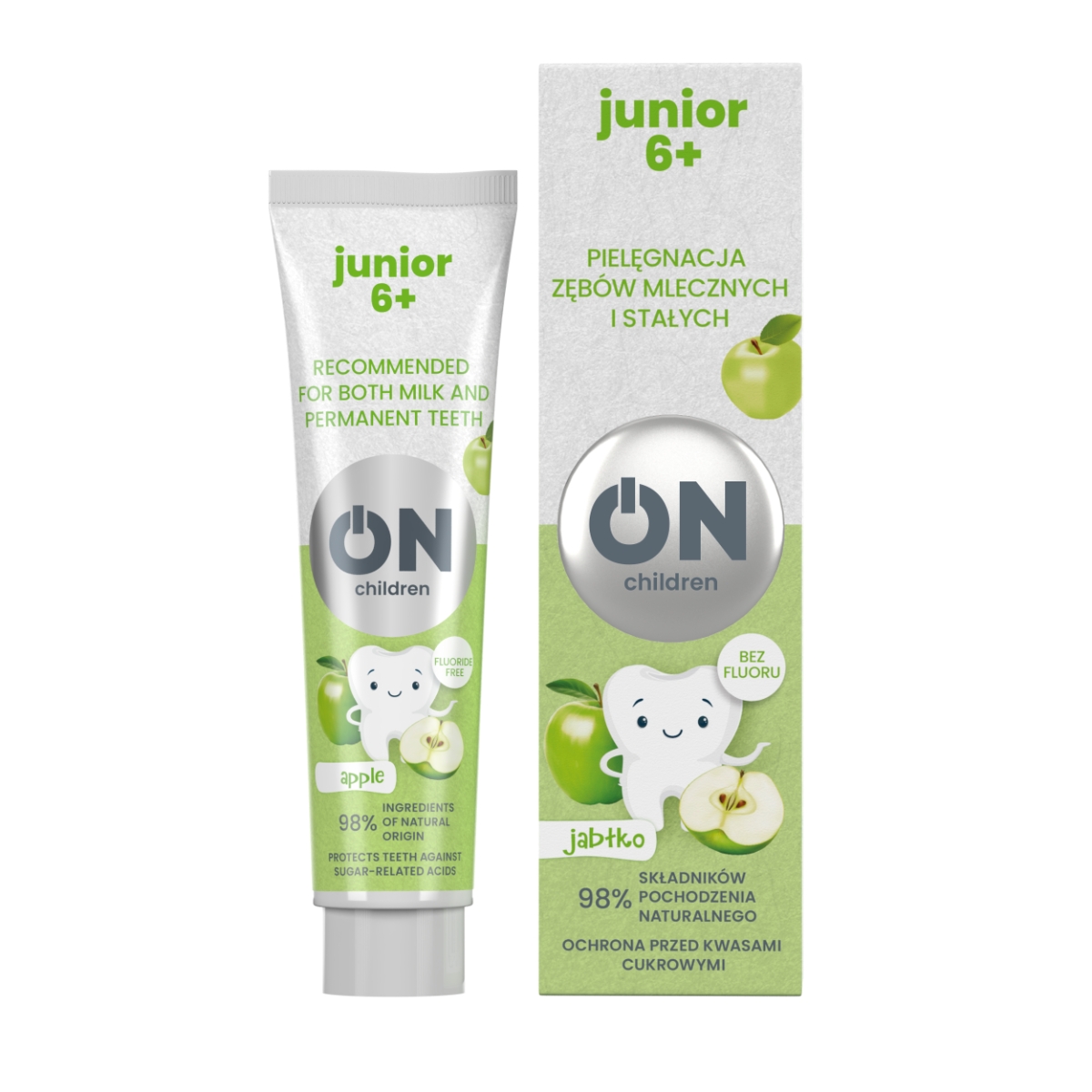 Tołpa. Junior 6+ pasta do zębów dla dzieci, 75 ml