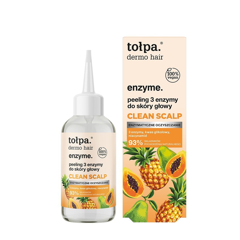 Tołpa. Enzyme. Peeling 3 enzymy do skóry głowy CLEAN SCALP, 100 ml