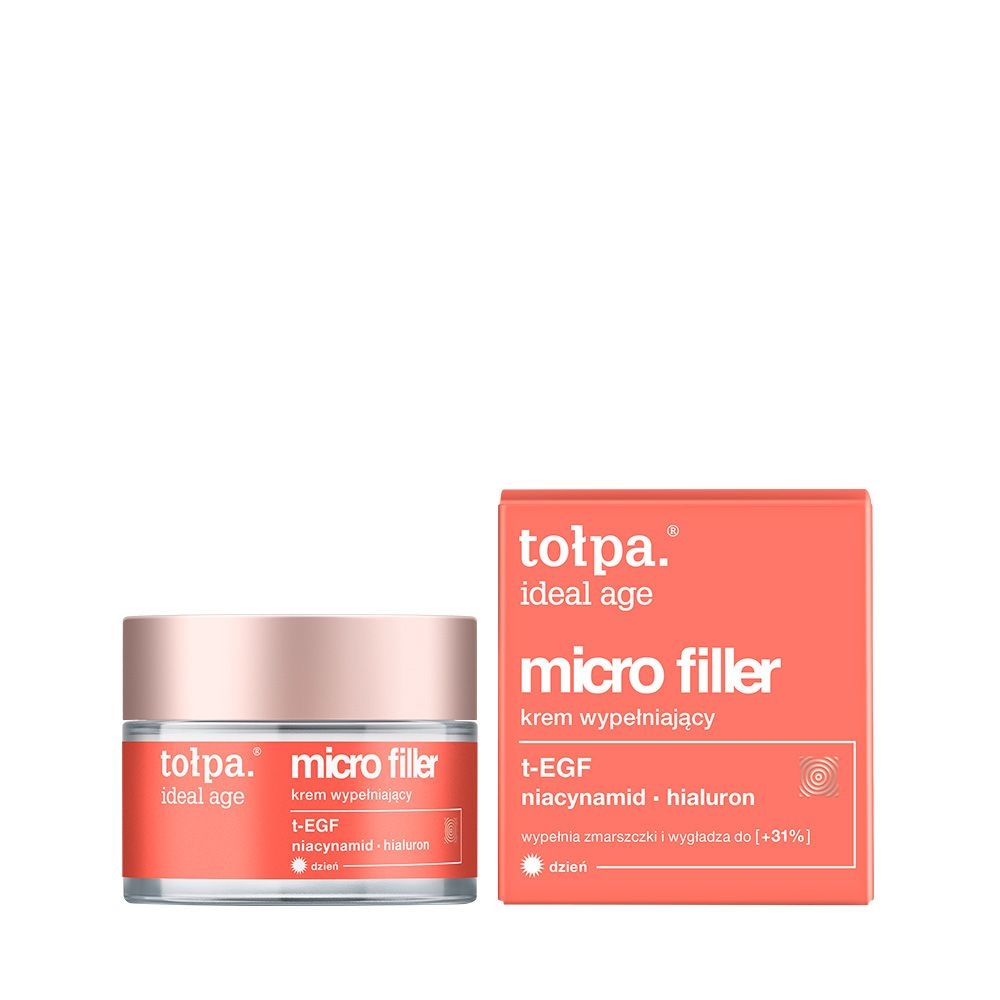 Tołpa. Ideal age micro filler krem wypełniający, DZIEŃ, 50 ml