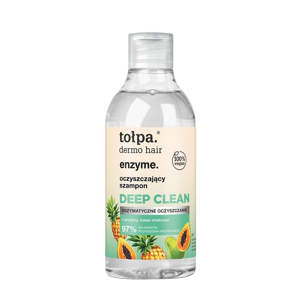 Tołpa. Enzyme. Oczyszczający szampon DEEP CLEAN, 300 ml