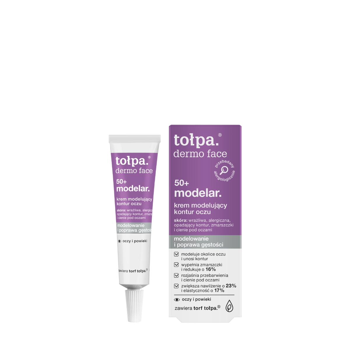 Tołpa. 50+ modelar. Krem modelujący kontur oczu, 10ml