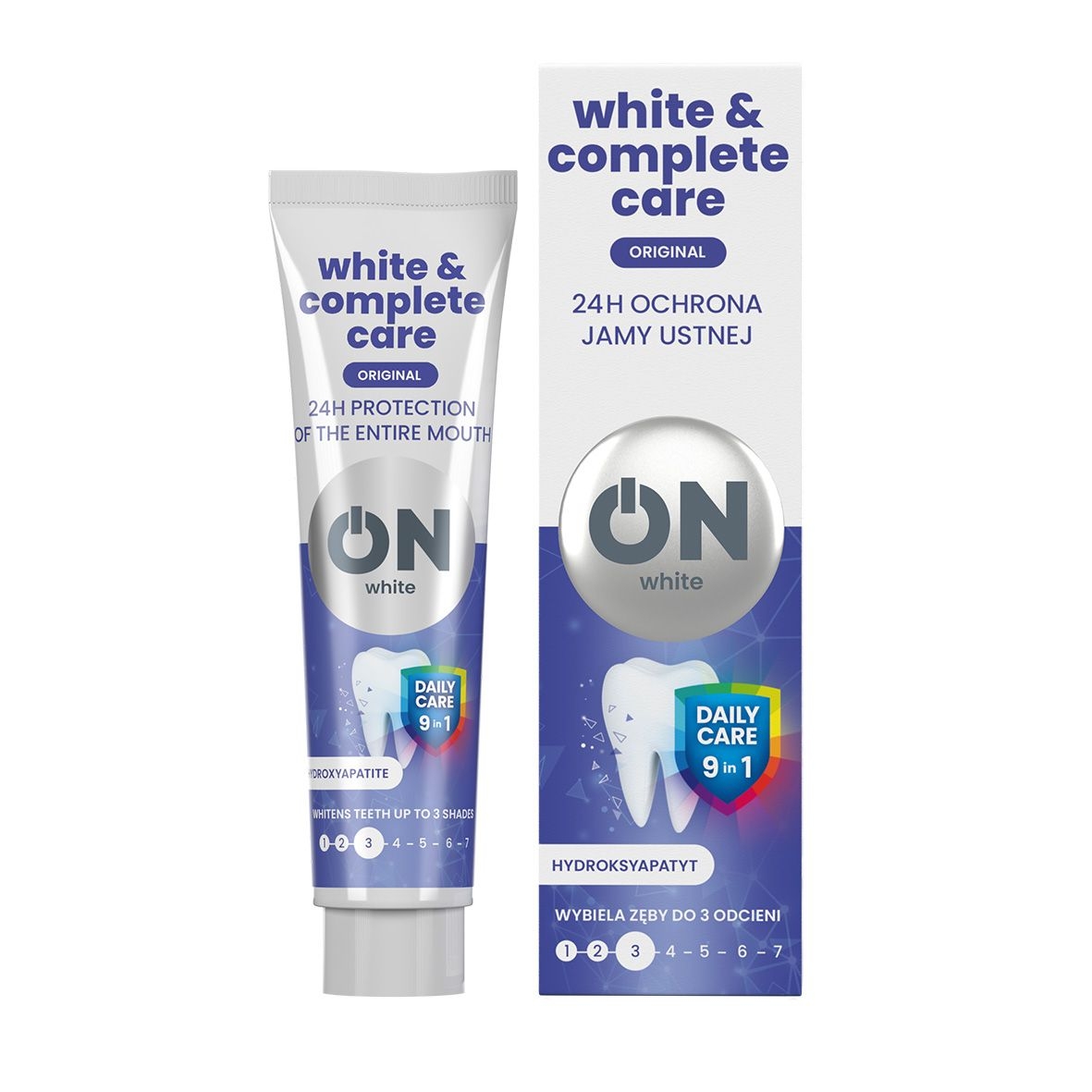 Tołpa. White & complete care pasta do zębów original, 75 ml