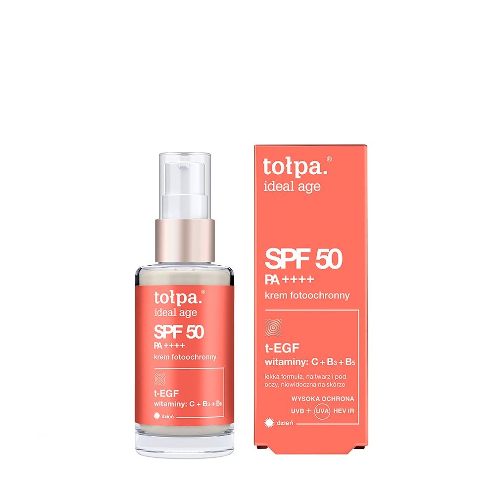 Tołpa. Ideal age SPF 50 PA ++++ krem fotoochronny, 30 ml