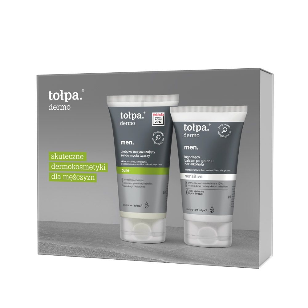 Tołpa. Men. Zestaw tołpa dermo men