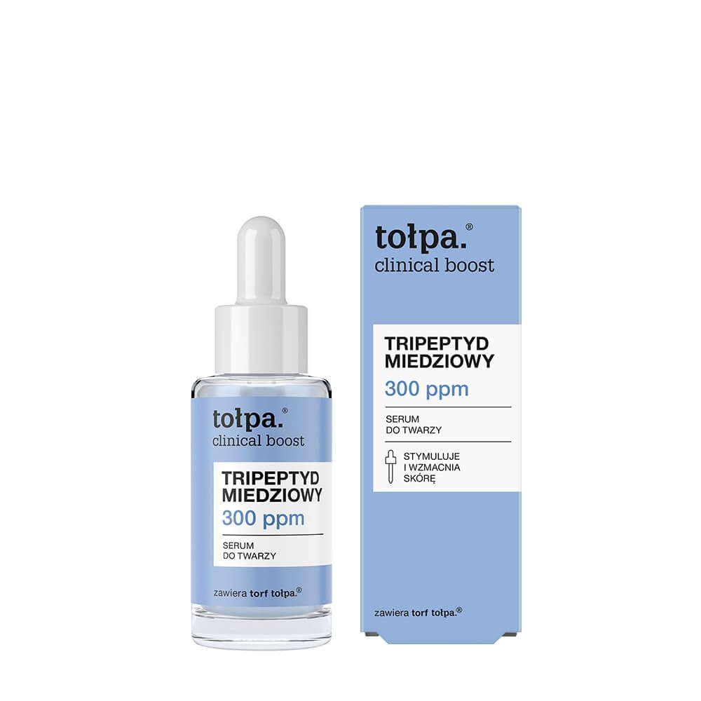 Tołpa. Tripeptyd miedziowy 300 ppm serum do twarzy, 30 ml