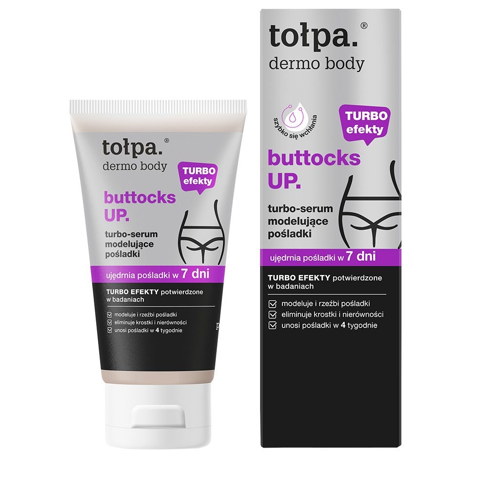 Tołpa. Buttocks UP. Turbo-serum modelujące pośladki, 150 ml
