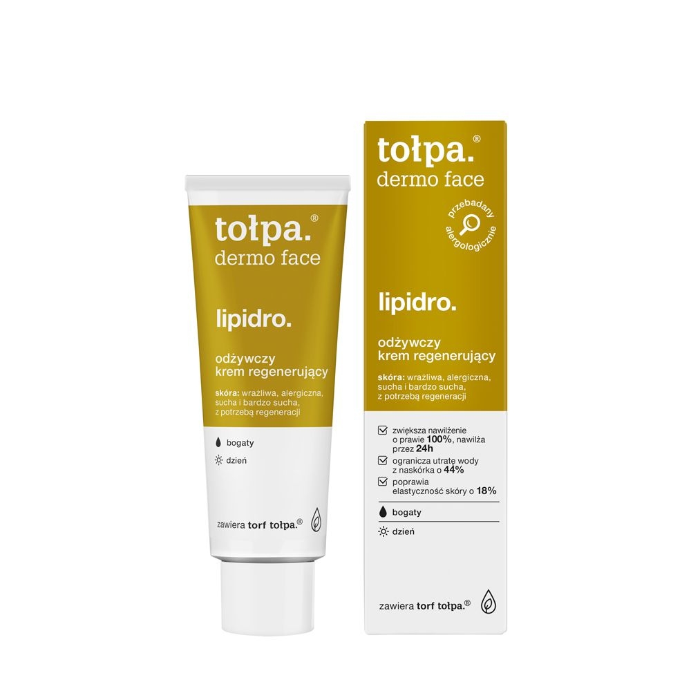 Tołpa. Lipidro. Odżywczy krem regenerujący, DZIEŃ 40 ml