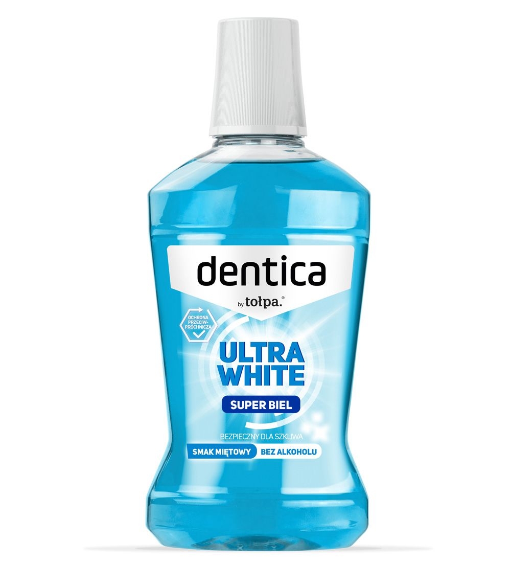 Tołpa. Ultra white płyn do higieny jamy ustnej ULTRA WHITE, 500 ml