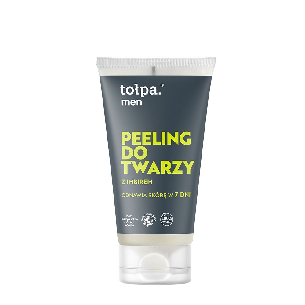 Tołpa. Men peeling do twarzy z imbirem, 150 ml