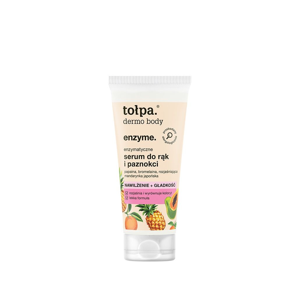 Tołpa. Enzyme. Enzymatyczne serum do rąk i paznokci, 60 ml