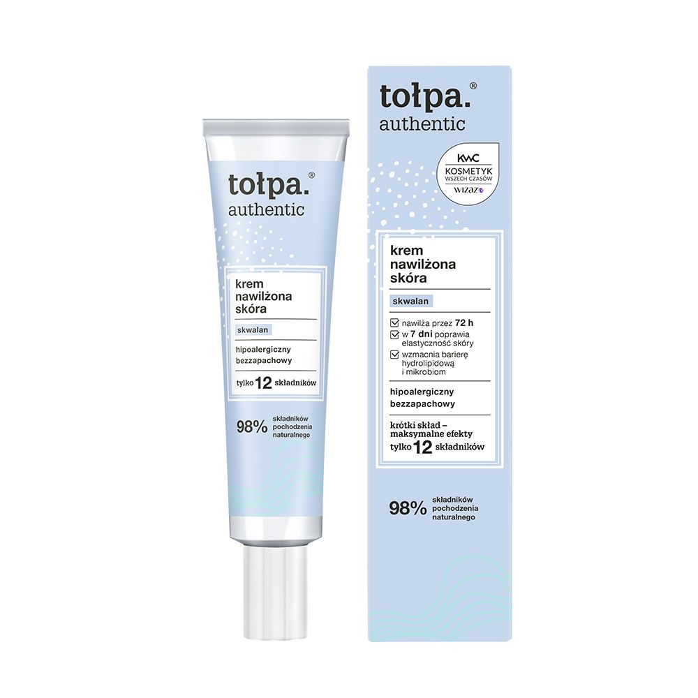 Tołpa. Authentic krem nawilżona skóra, 40 ml