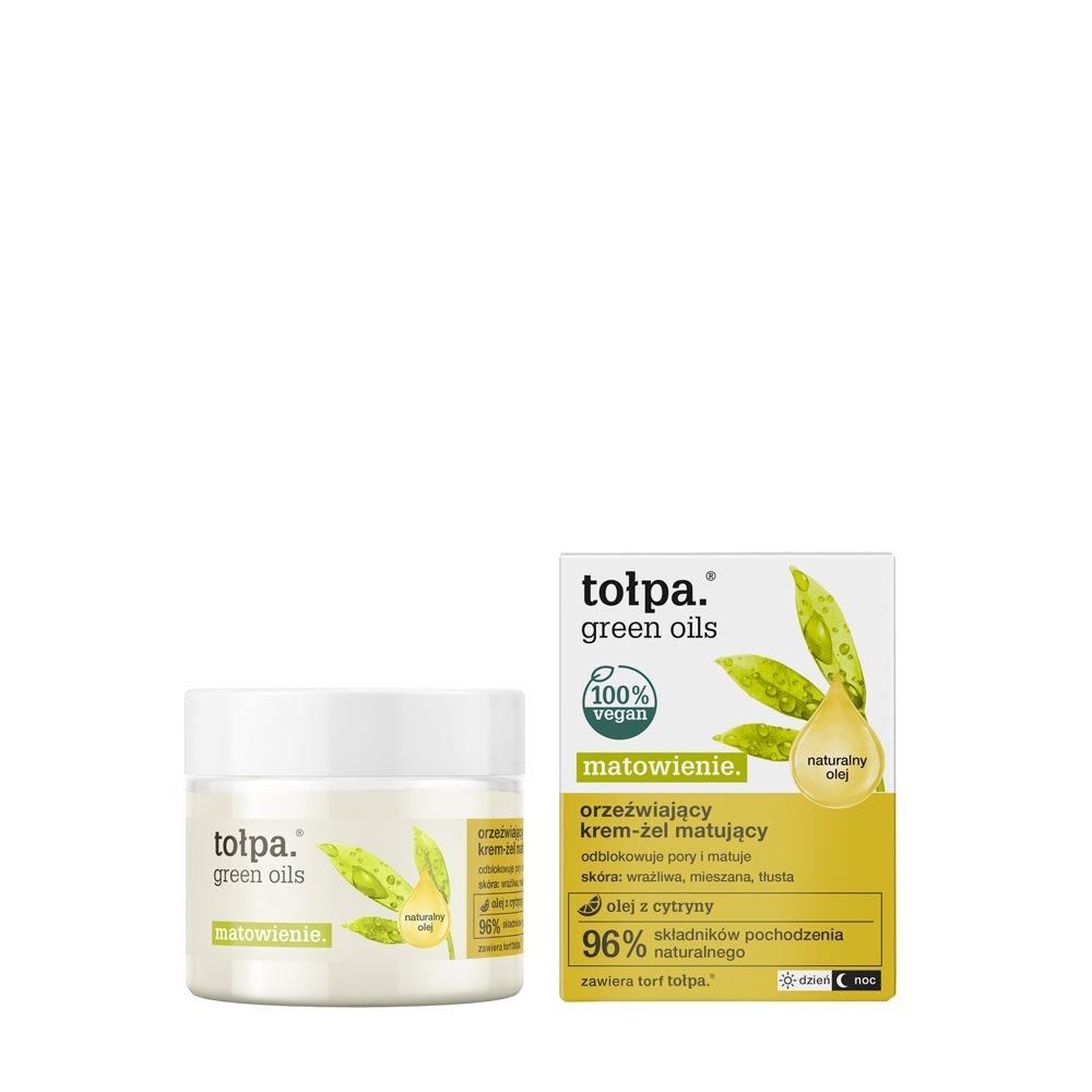 Tołpa. Matowienie. Orzeźwiający krem-żel matujący, 50 ml