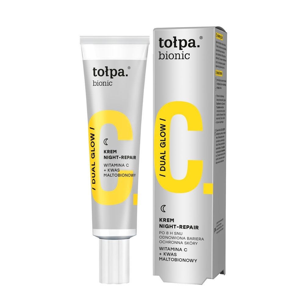 Tołpa. DUAL GLOW krem night-repair, 40 ml​