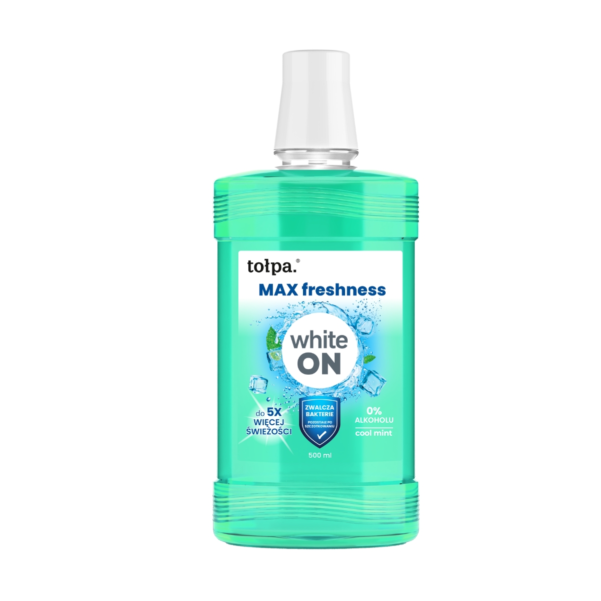 Tołpa. MAX freshness płyn do higieny jamy ustnej, 500 ml