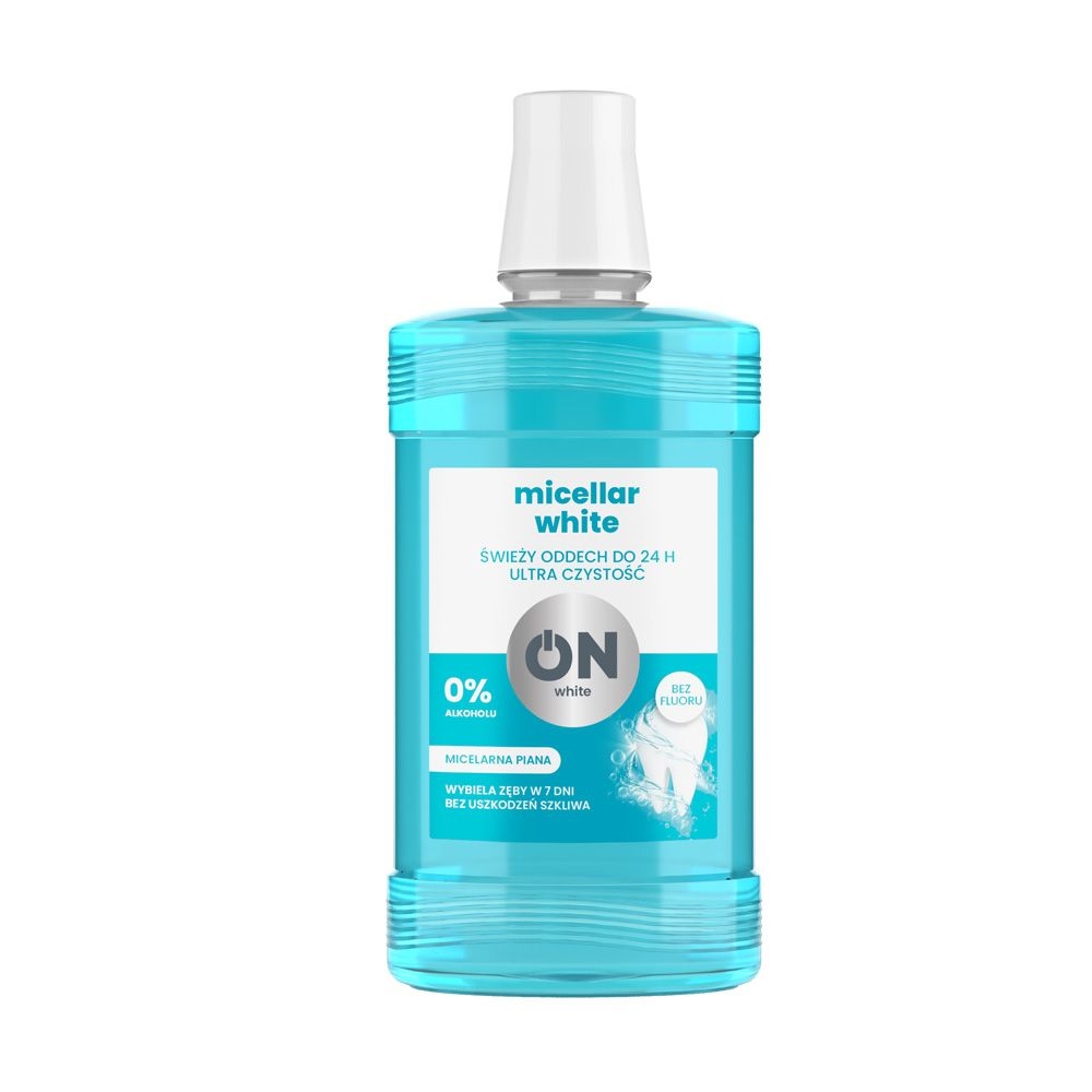 Tołpa. Micellar white płyn do higieny jamy ustnej, 500 ml