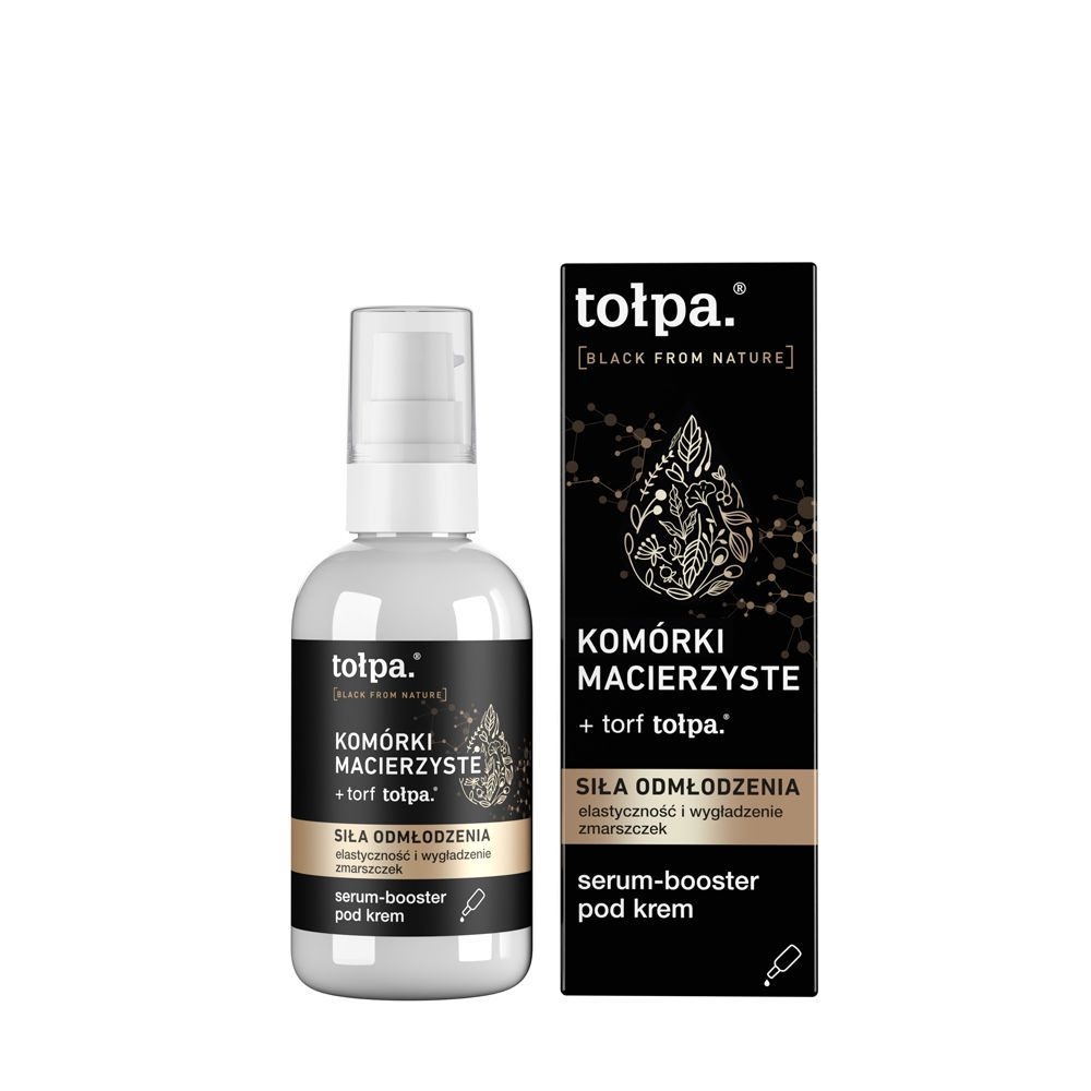 Tołpa. Black from nature serum-booster pod krem, 75 ml