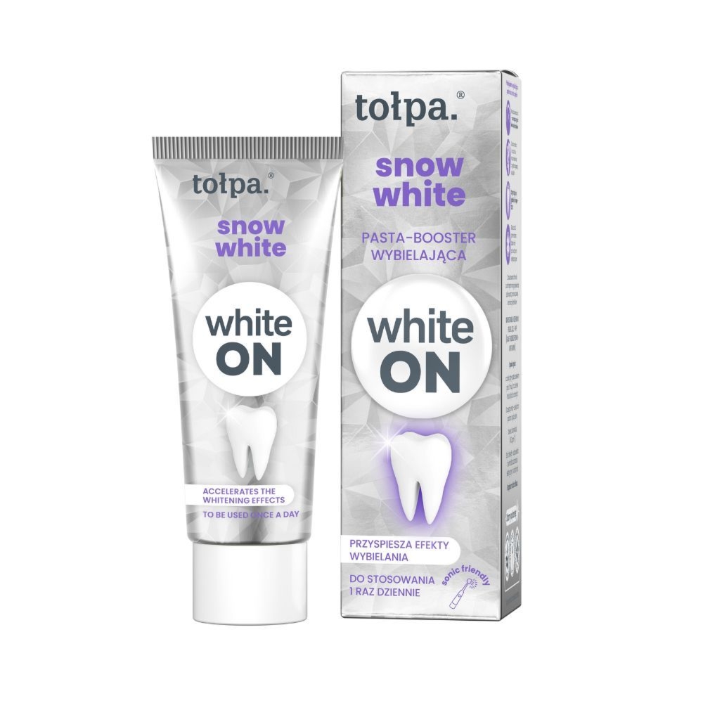 Tołpa. Snow white pasta-booster do zębów, 50 ml