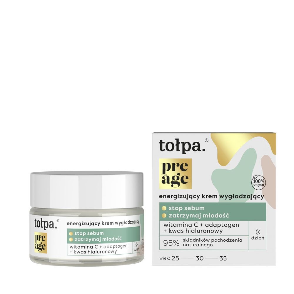 Tołpa. Pre age energizujący krem wygładzający na dzień, 50 ml