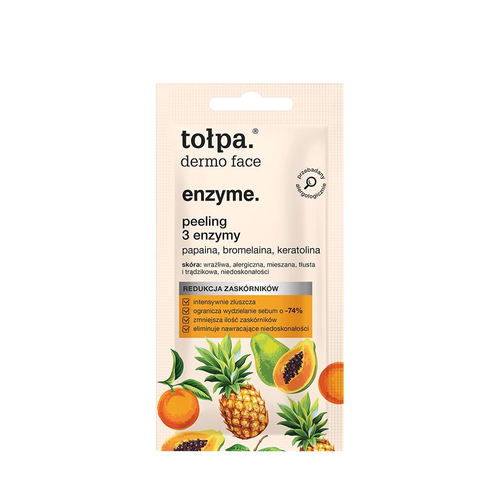 Tołpa. Enzyme. Peeling 3 enzymy, 8 ml