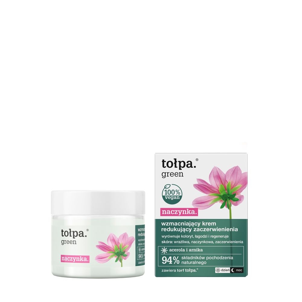 Tołpa. Naczynka. Wzmacniający krem redukujący zaczerwienienia, 50 ml