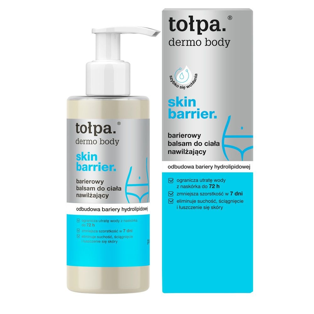Tołpa. Skin barrier. Barierowy balsam do ciała nawilżający, 250 ml