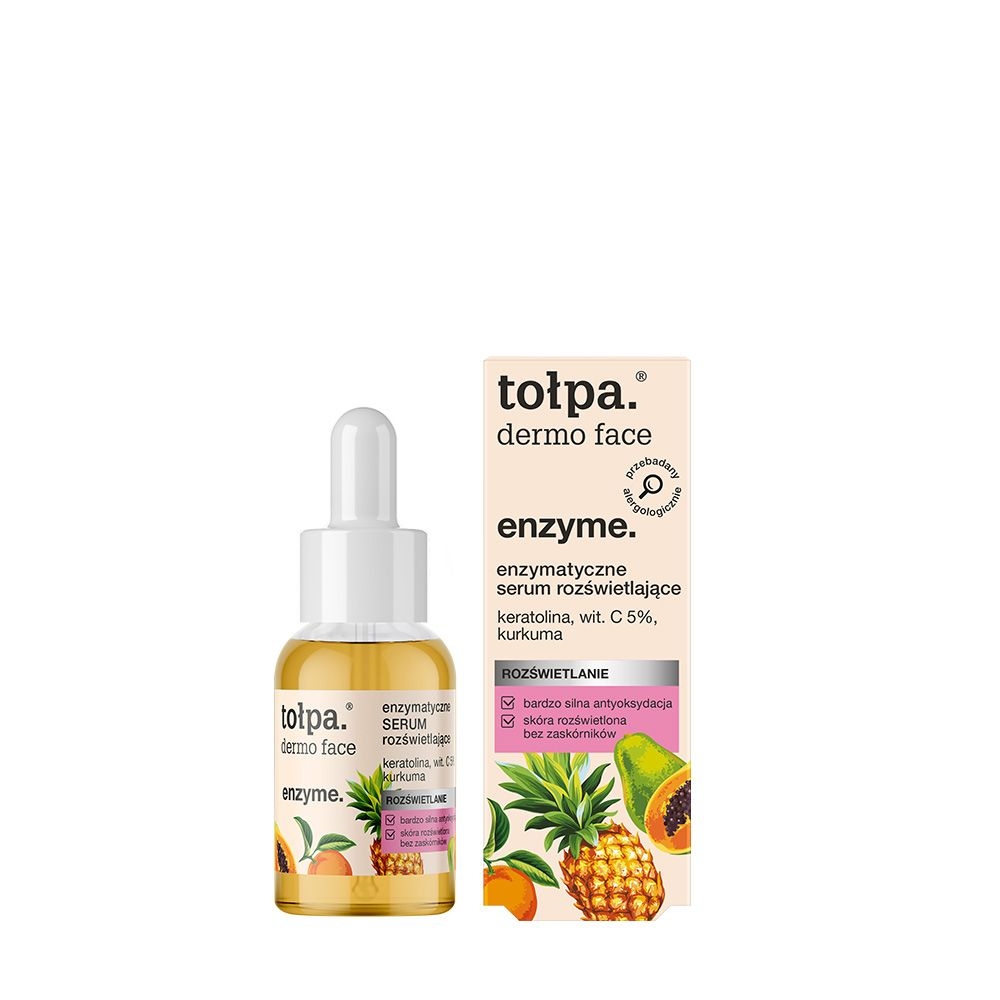 Tołpa. Enzyme. Enzymatyczne serum rozświetlające, 30 ml