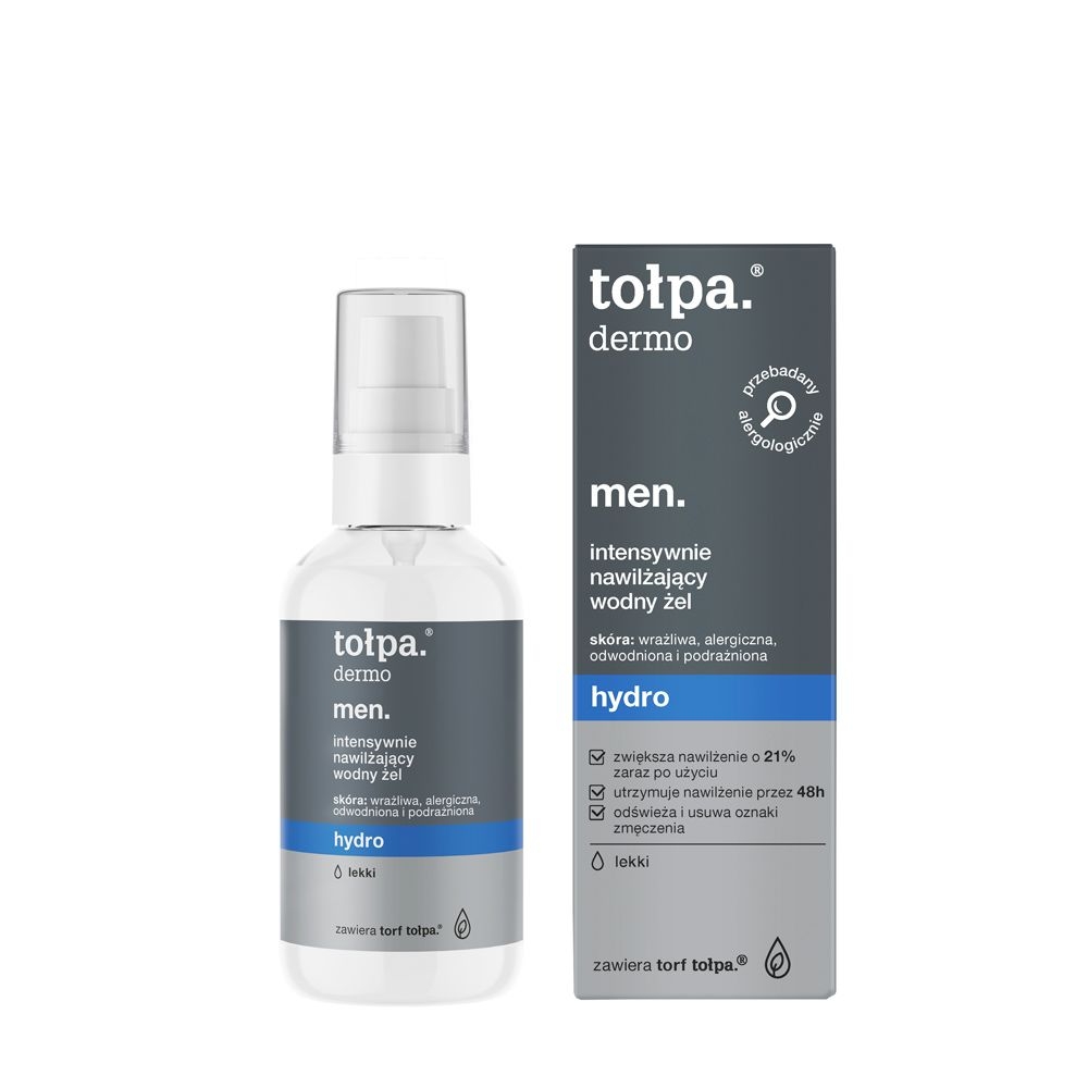 Tołpa. Hydro intensywnie nawilżający wodny żel, LEKKI, 75 ml