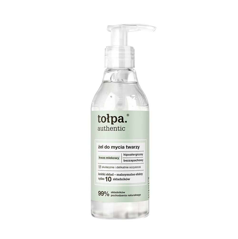 Tołpa. Authentic żel do mycia twarzy, 195 ml