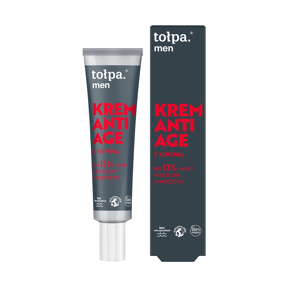Tołpa. Men krem anti age z kofeiną, 40 ml