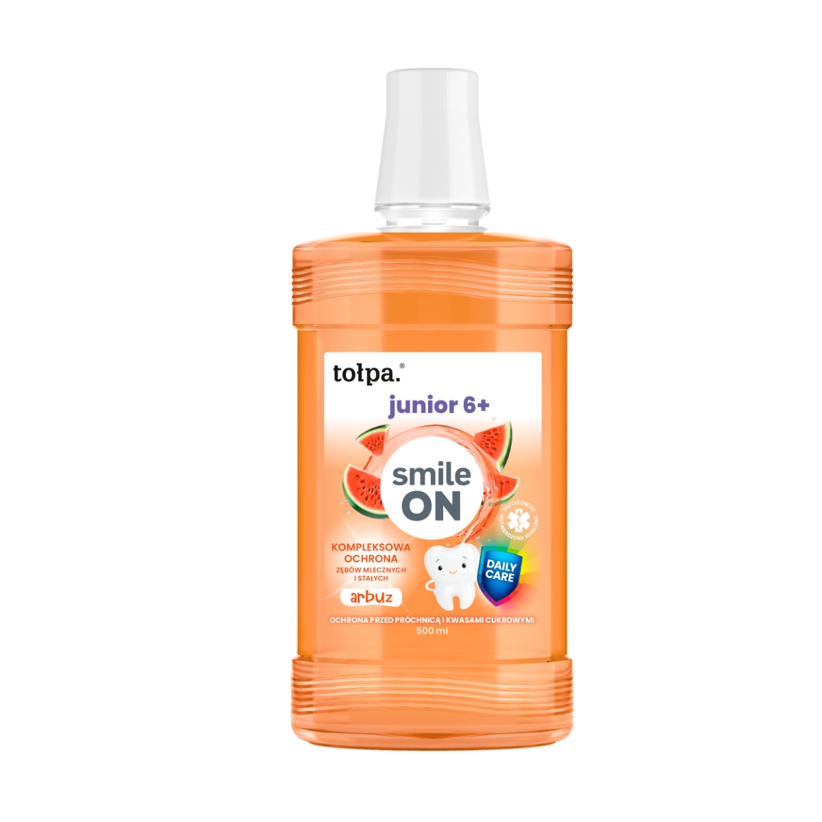 Tołpa. Junior 6+ płyn do higieny jamy ustnej dla dzieci, 500 ml
