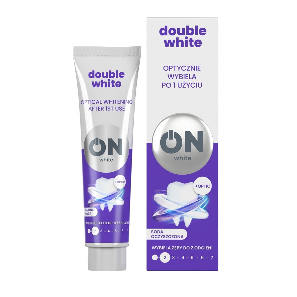 Tołpa. Double white pasta do zębów, 75 ml