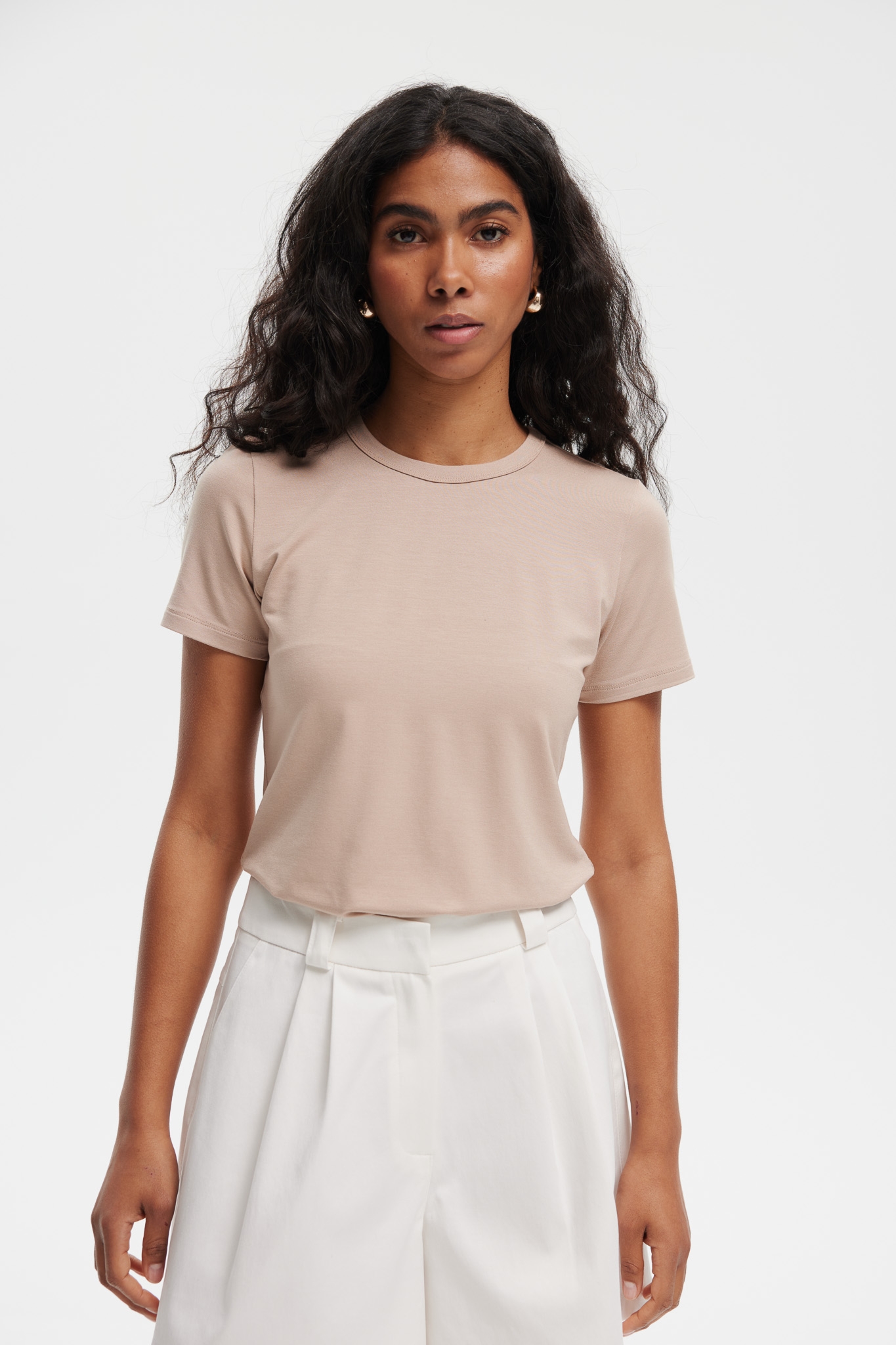 T-SHIRT NINA TAUPE