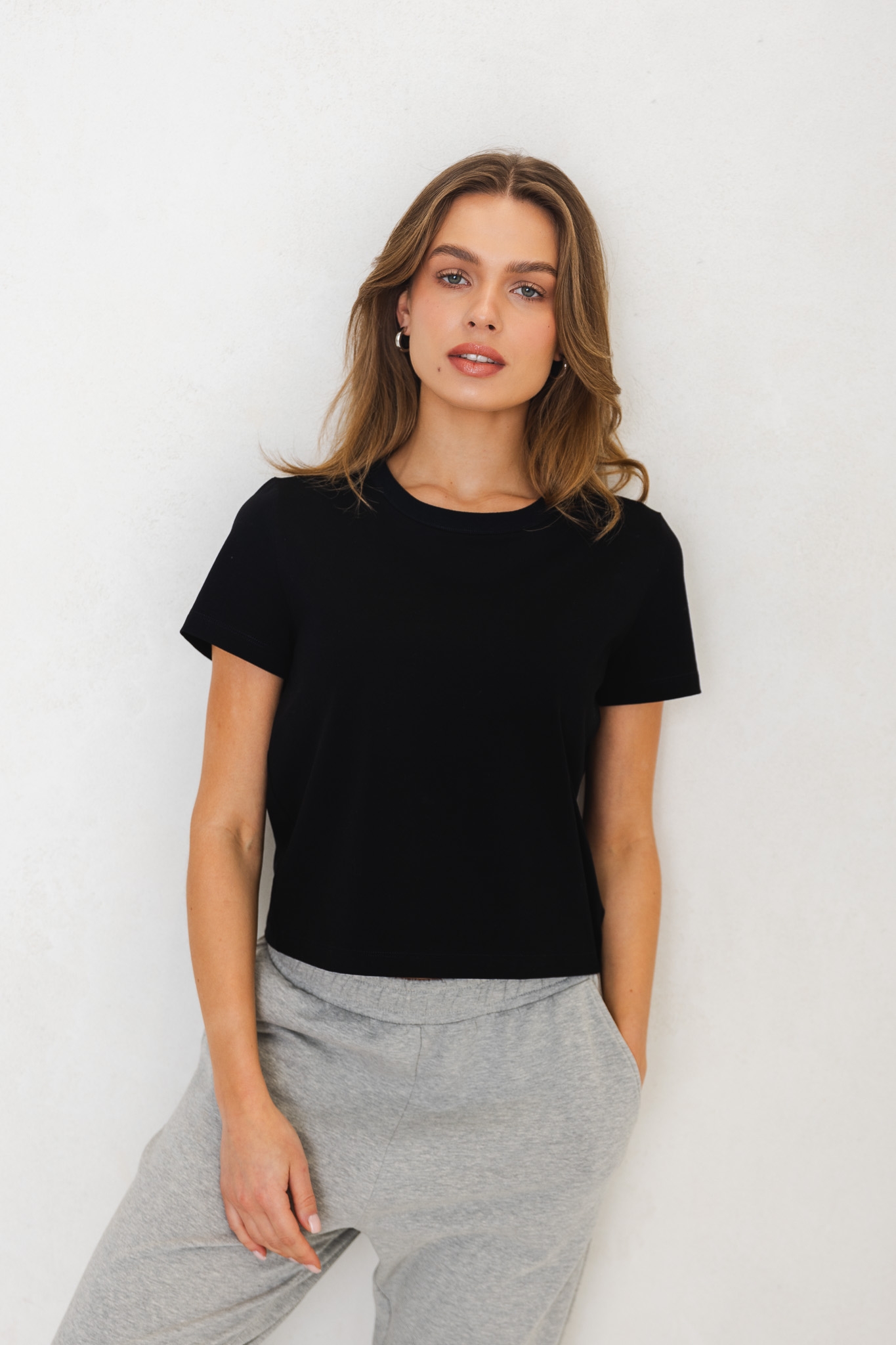 T-SHIRT PIPER CZARNY