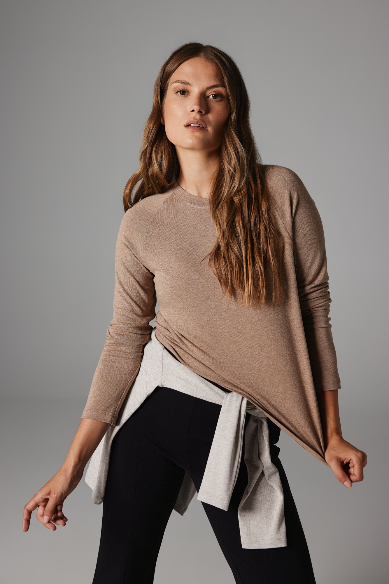 BLUZKA LOTOS TAUPE