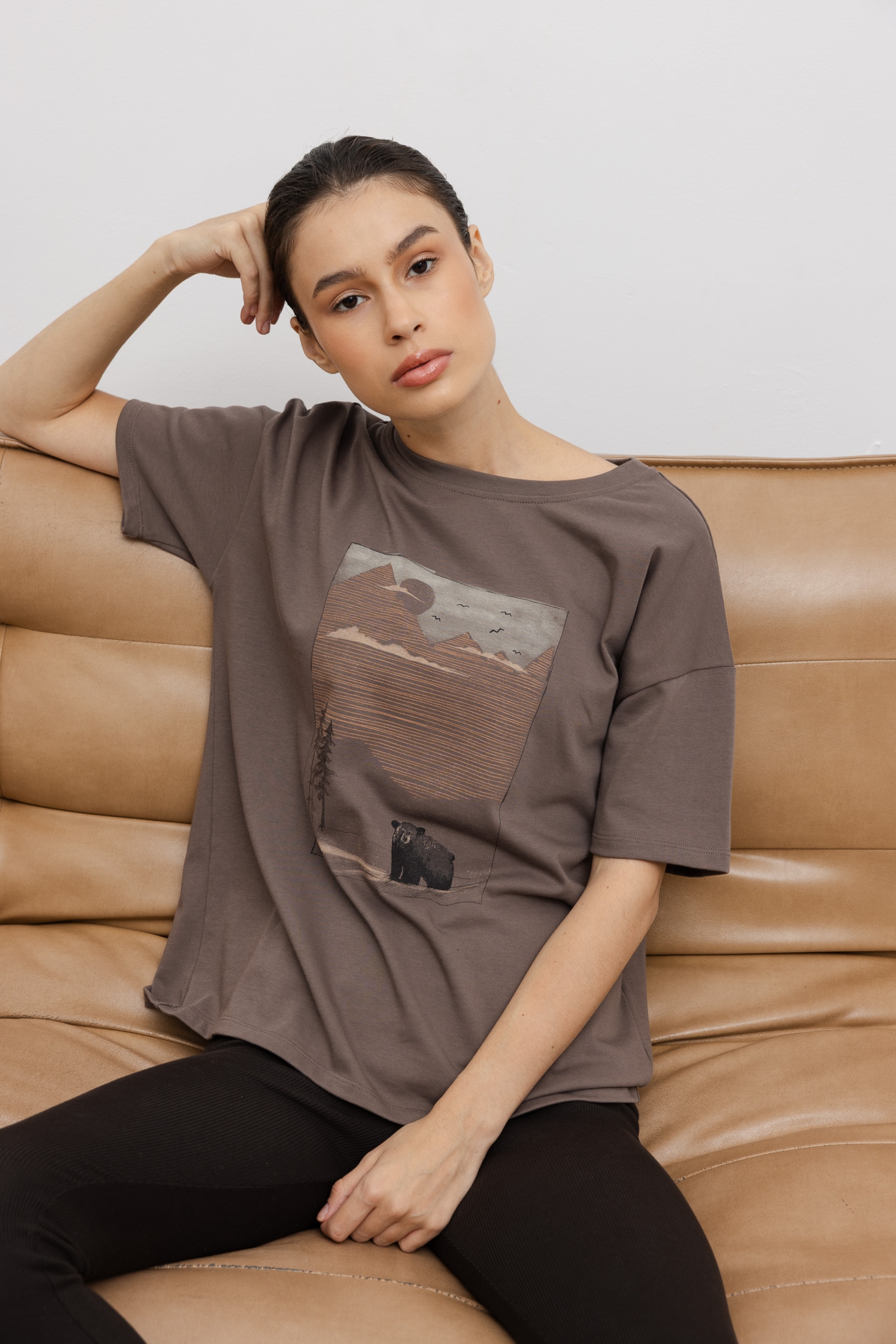 T-SHIRT ERICA "TEDDY" KAKAO