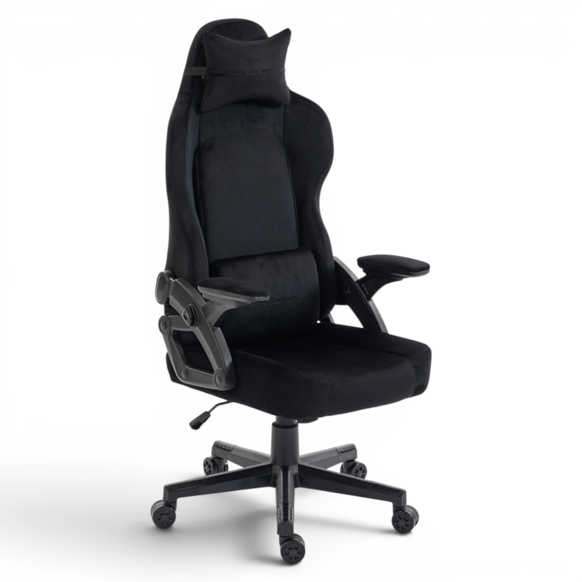 Fotel Gamingowy Delagear G 450 Czarny Materiałowy