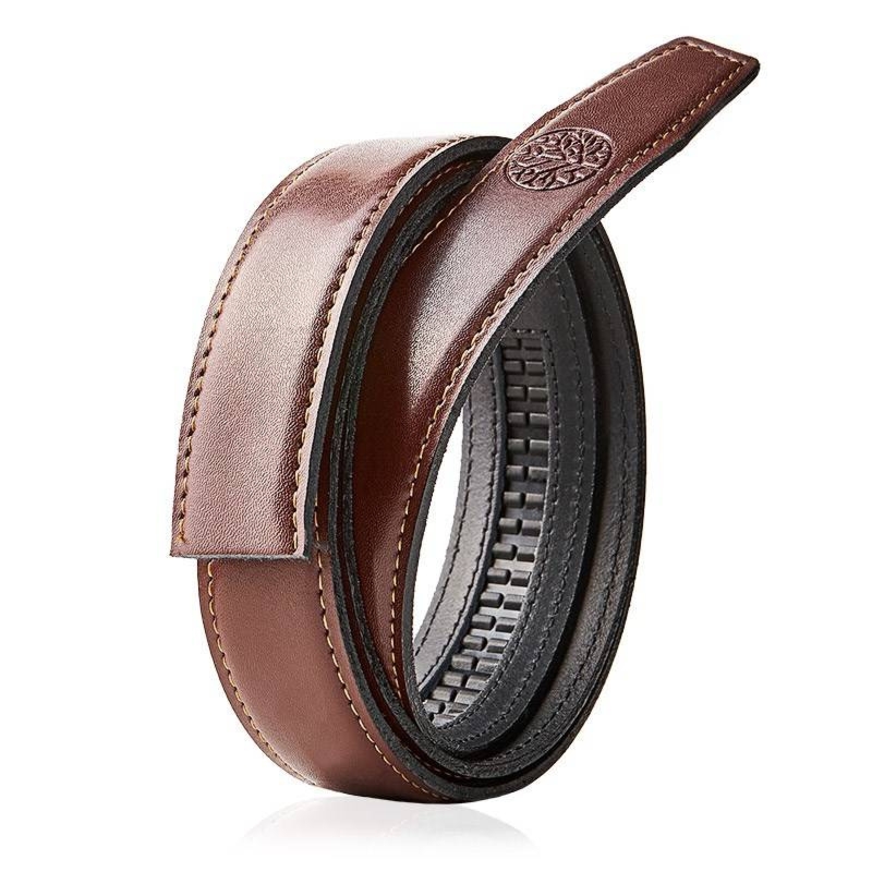 Wymienny pasek bez klamry AUTOMATIC Brązowy 120