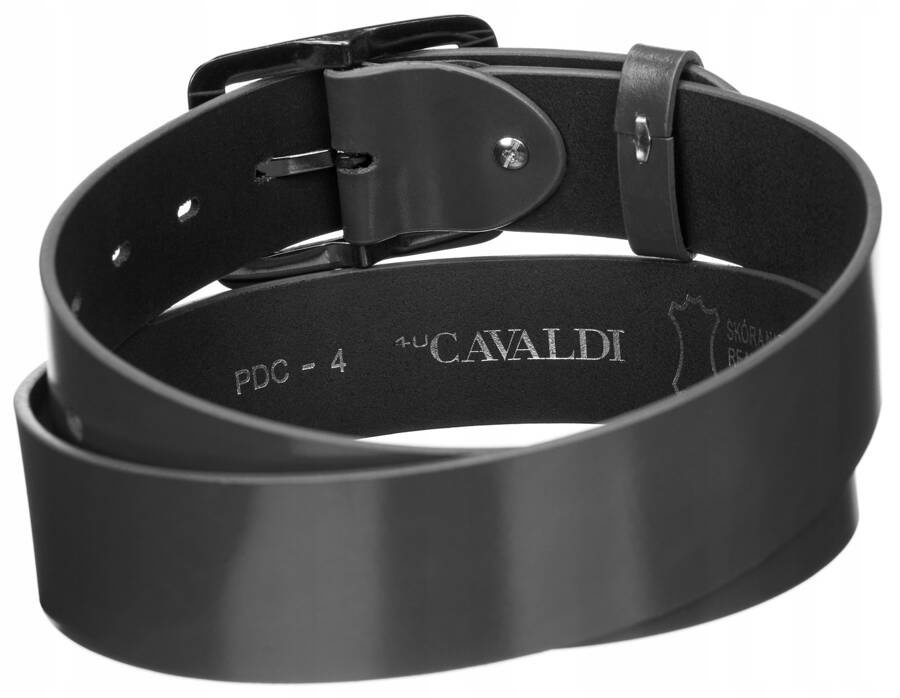 Pasek damski 4U Cavaldi PDC-4 szary
