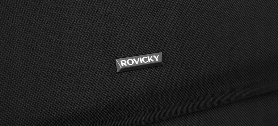 Materiałowa torba na laptopa Rovicky R-6528 czarns
