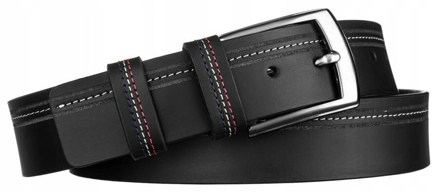 Pasek męski Rovicky R-PI-03 czarny