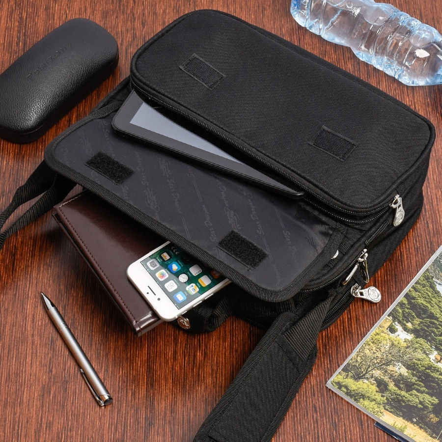 Solidna Torba męska kodura pojemna pasek regulowany Star Dragon W81