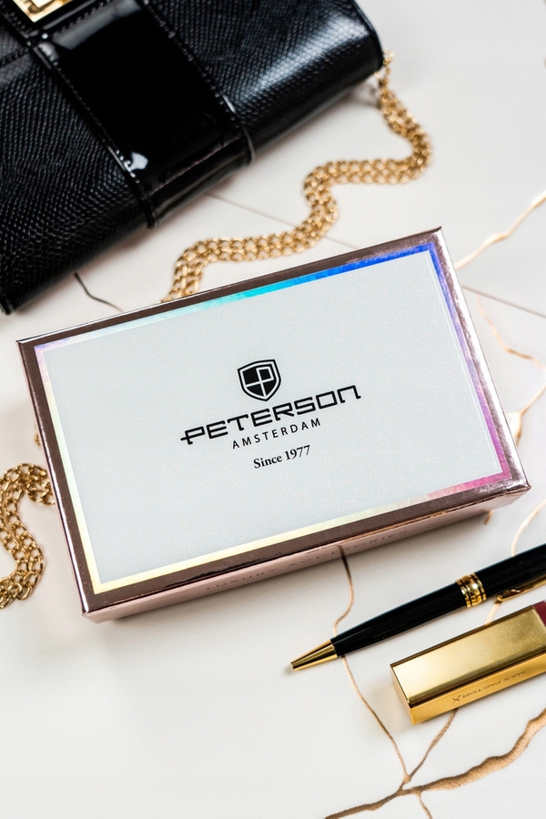 Portfel damski Peterson PTN 007-F8 różowy
