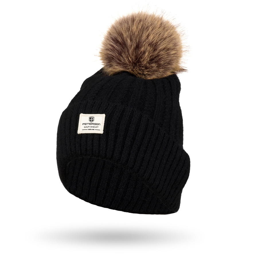 Czapka czarna Peterson PTN HAT-07