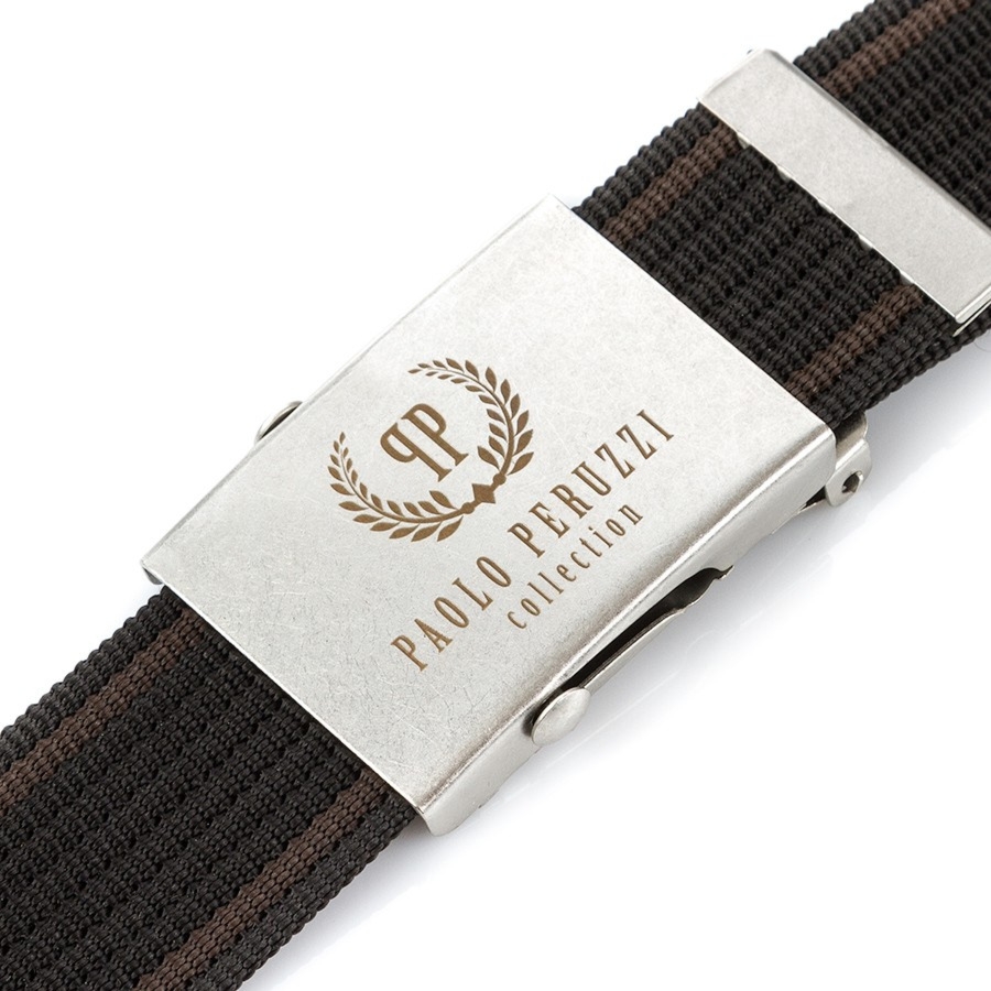 Pasek męski parciany 125 cm do spodni paolo peruzzi pw-04-125