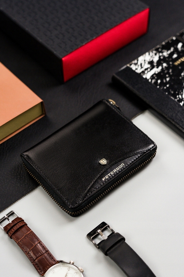 Portfel męski Peterson PTN 340.01 czarny